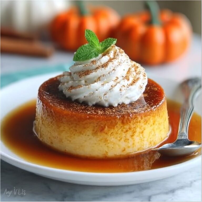 Caramelized Pumpkin Custard Recipe