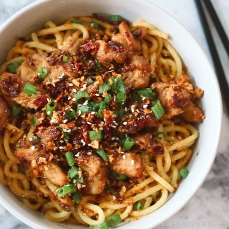Street-Style Soy Noodles Recipe