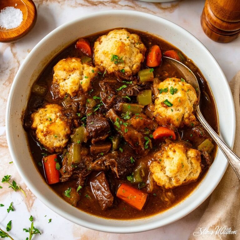 Slow Cooker Beef and Dumplings Recipe