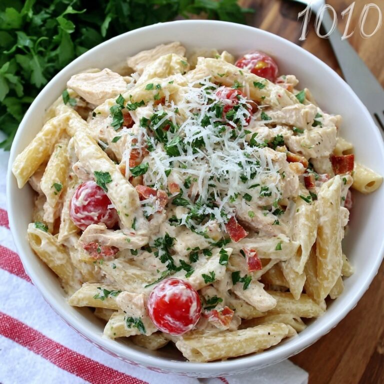 Baked Cajun Chicken Pasta with Boursin Cheese and Cherry Tomatoes Recipe