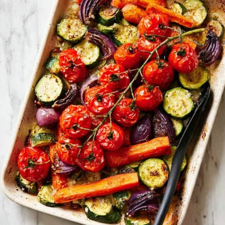 Mediterranean Roasted Vegetables Recipe