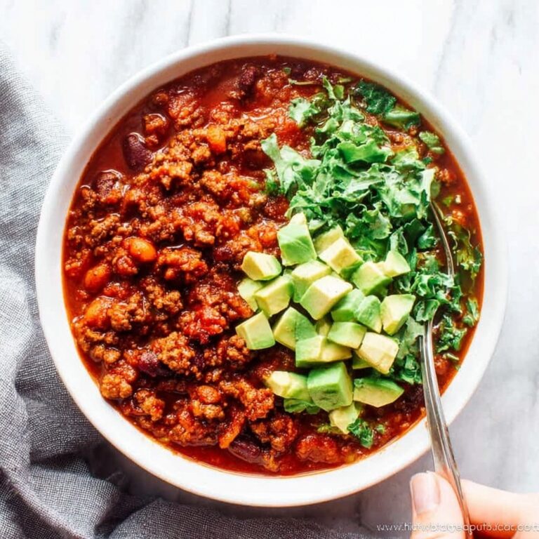The Best Sunday Chili Recipe