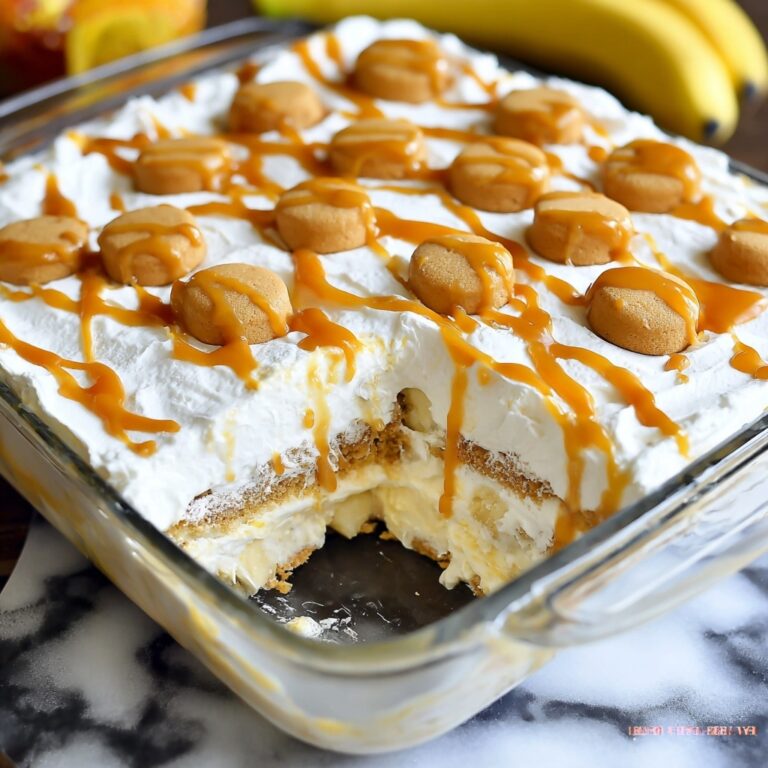 Salted Caramel Banana Pudding Recipe