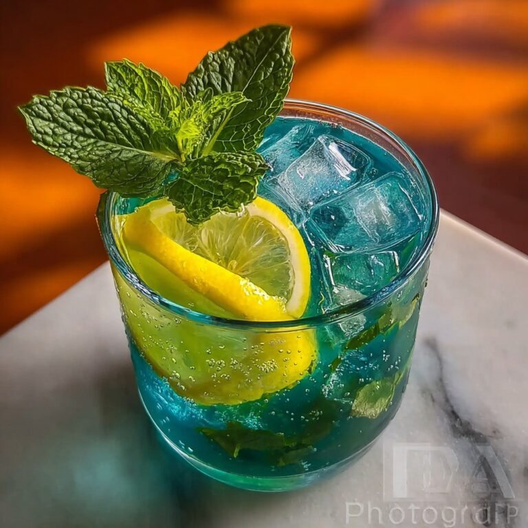 Blue Spirulina Lemonade: Vibrant and Refreshing Citrus Drink Recipe