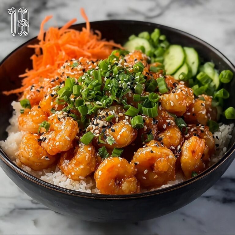Shrimp Poke Bowl (Healthy & Easy!) Recipe