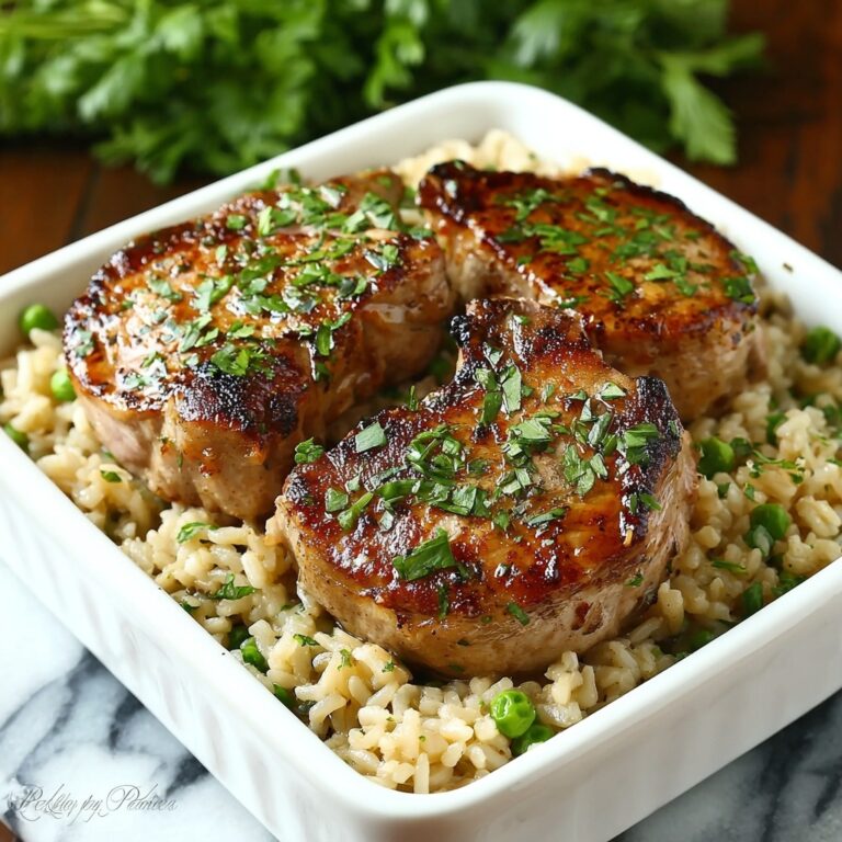 Pork Chops and Rice Casserole Recipe