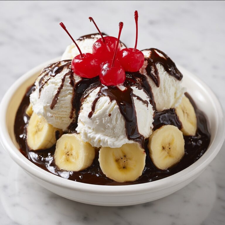 Classic Banana Split Recipe