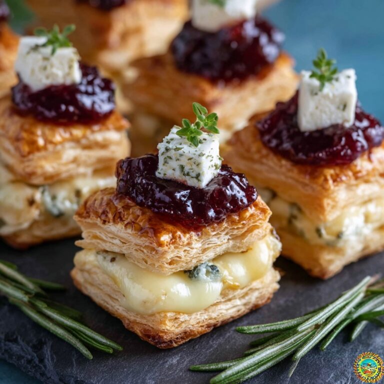 Cranberry Brie Bites Recipe