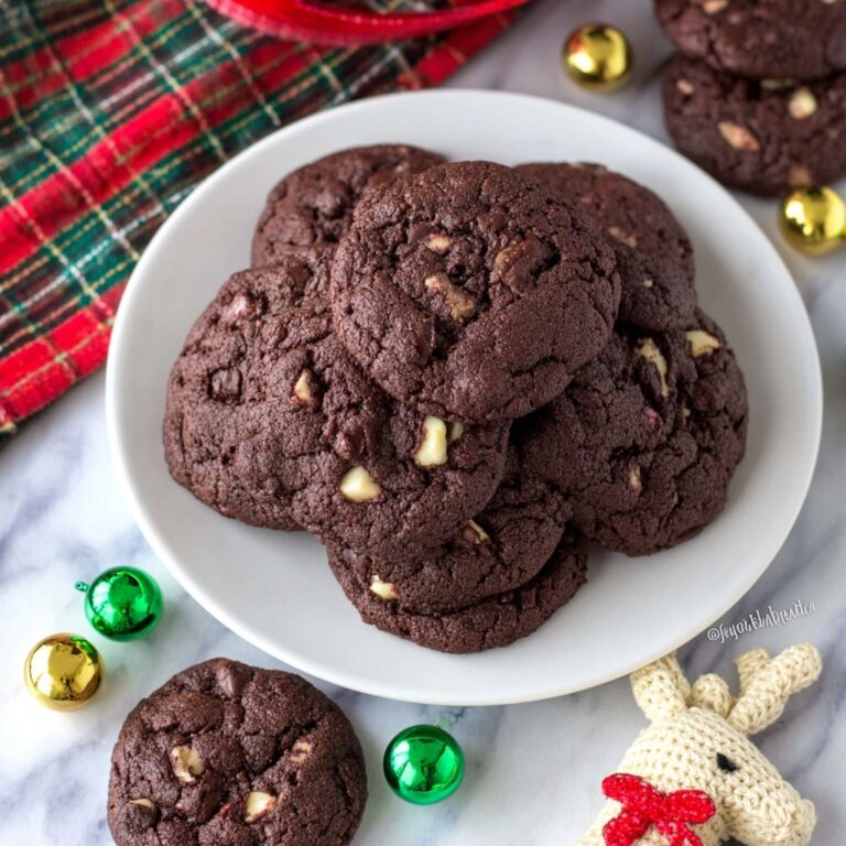 Dark Chocolate Cherry Cookies Recipe
