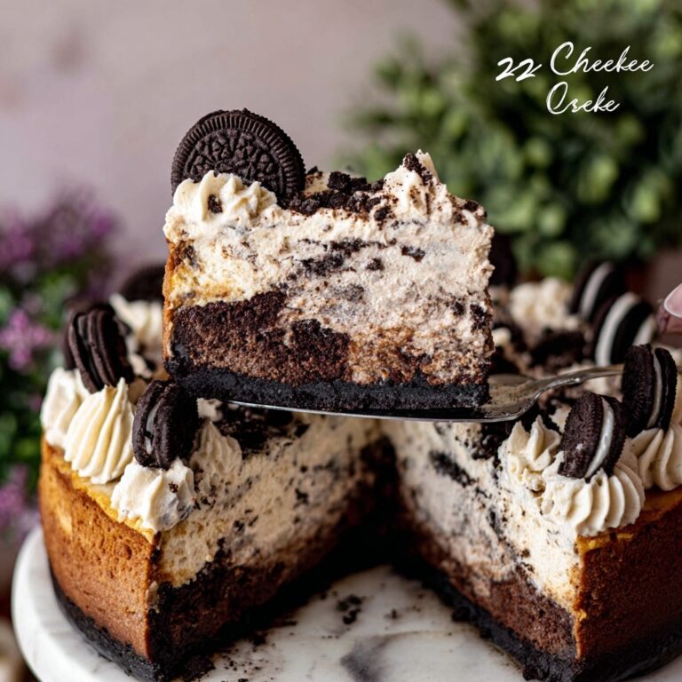 Oreo Cake Cheesecake Recipe