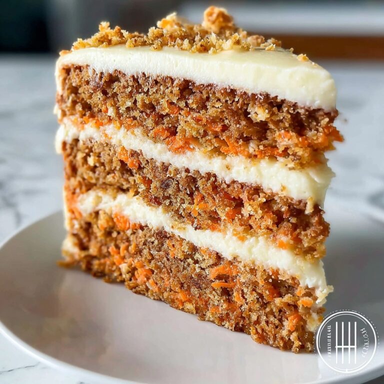Healthy Carrot Cake with Creamy Frosting Recipe