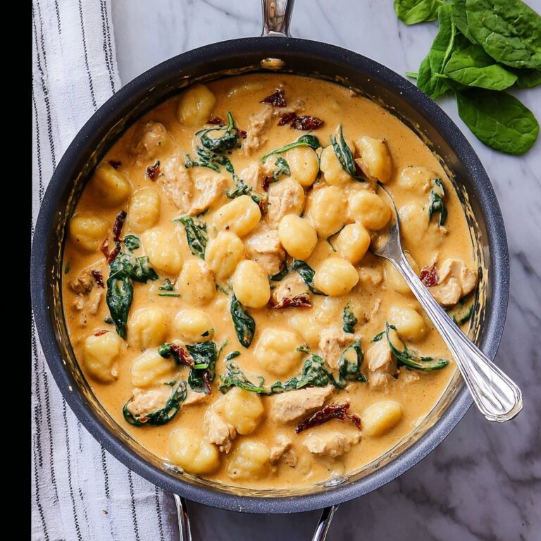 Creamy Chicken and Gnocchi Skillet Recipe