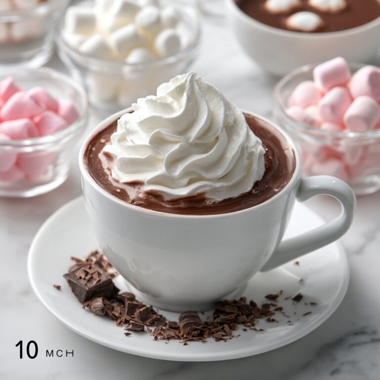 Rich Homemade Hot Chocolate Recipe