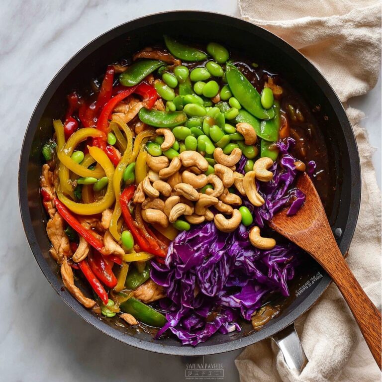 Rainbow Chicken Stir Fry Recipe