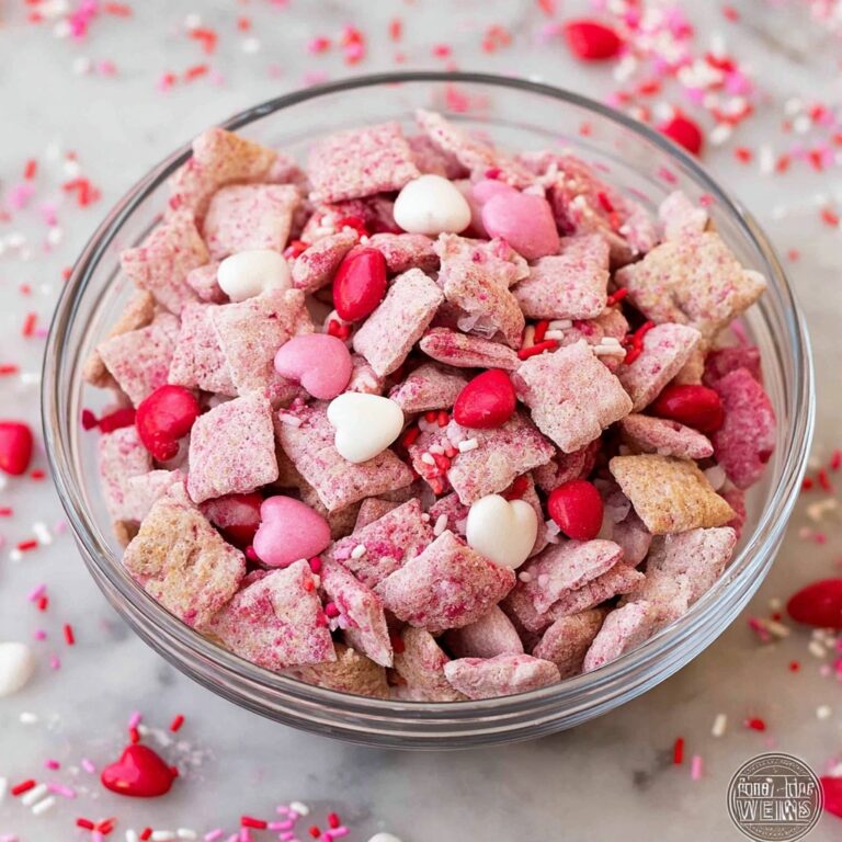 Strawberry White Chocolate Chex Mix Recipe