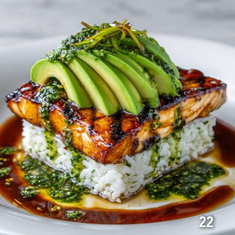 Avocado Rice Stack That Delight Recipe