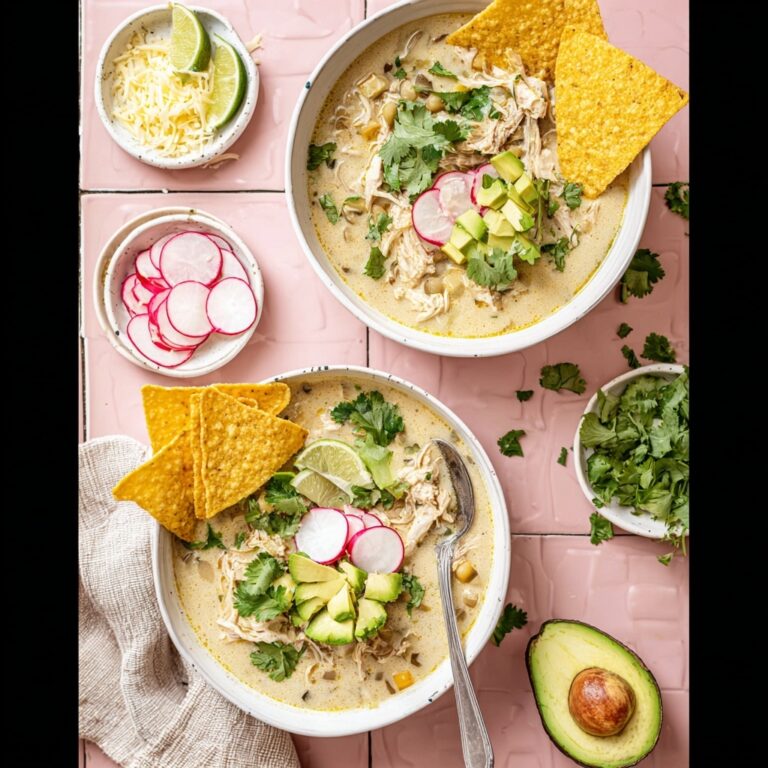 Slow Cooker Green Enchilada Chicken Soup Recipe