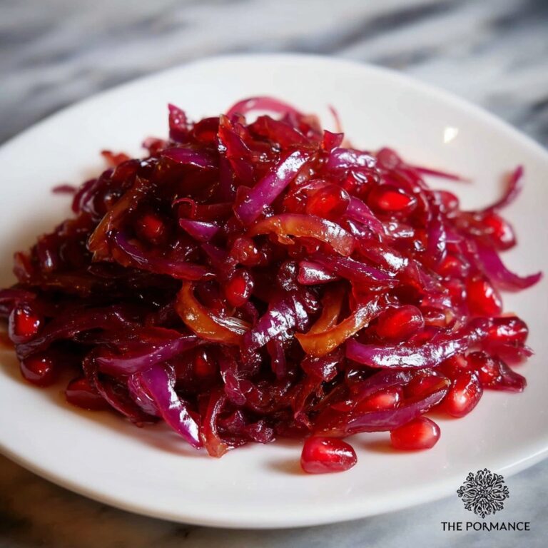 Pomegranate Molasses Onion Boil Recipe
