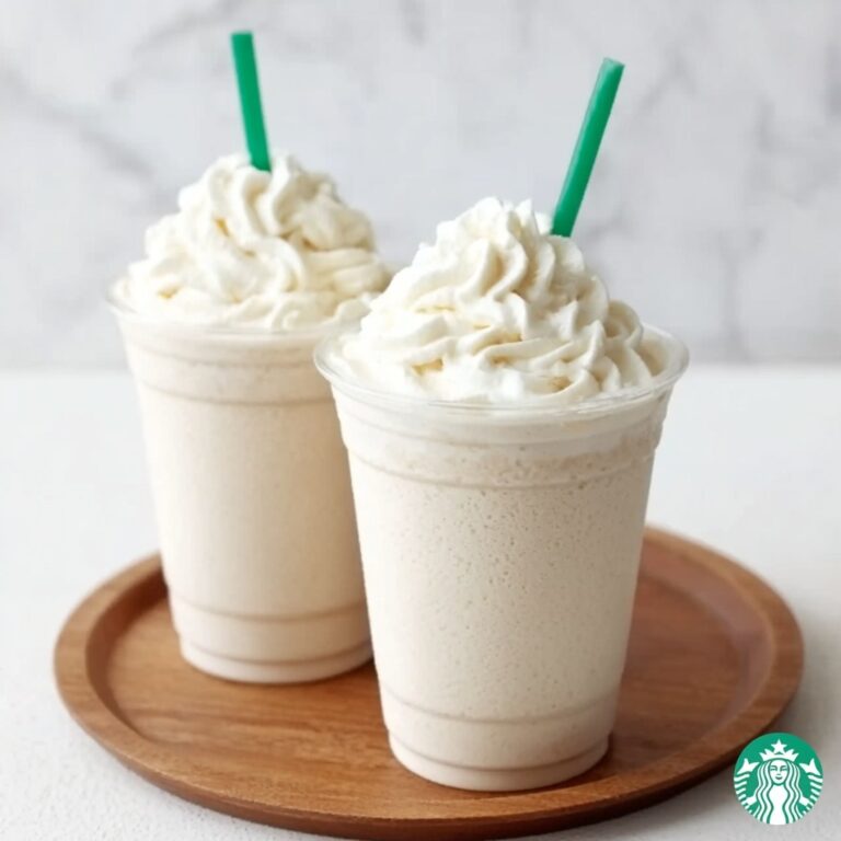 Vanilla Bean Frappuccino Recipe