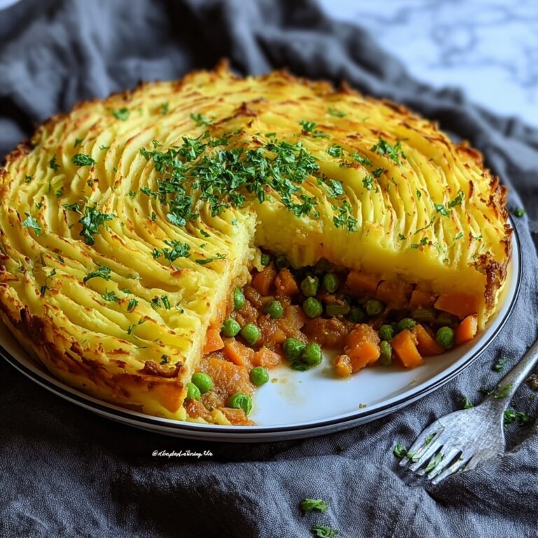 Sweet Potato and Lentil Shepherd’s Pie for Cozy Nights Recipe
