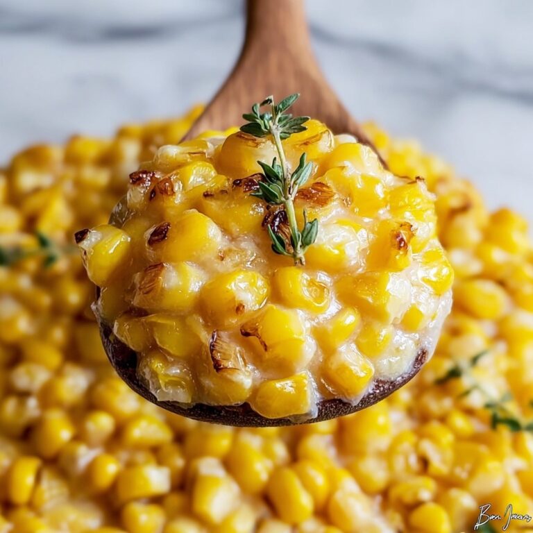 Creamy Honey Butter Skillet Corn Recipe