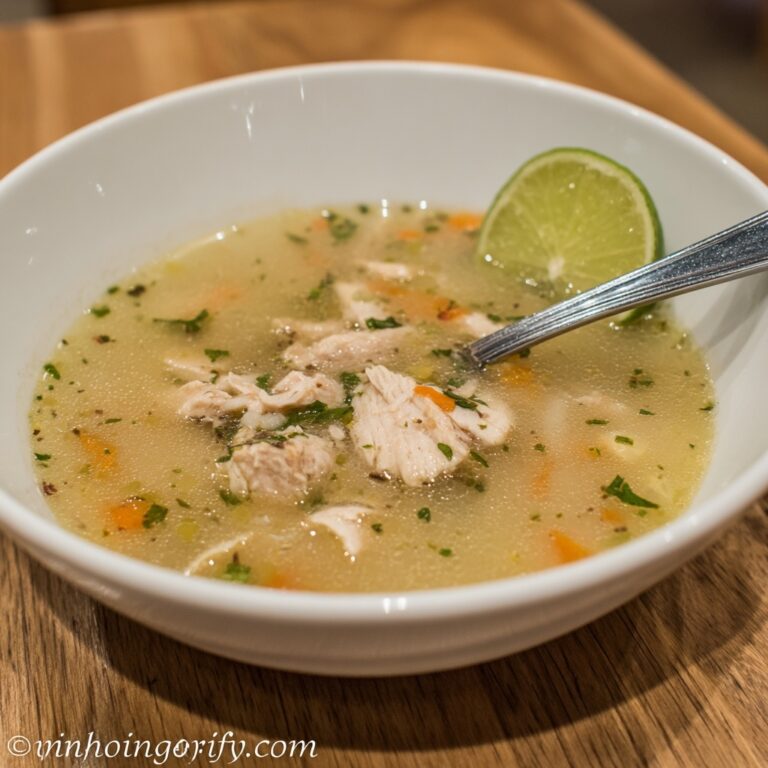 Sopa De Lima (Mexican Lime Soup) Recipe