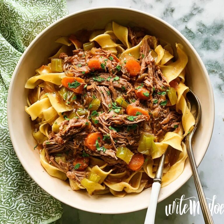 Crockpot Short Rib Ragu with Pappardelle Recipe