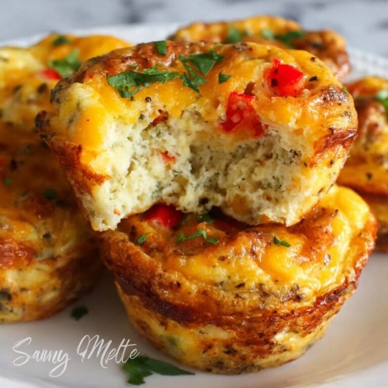 Cheesy Protein Egg Muffins Recipe