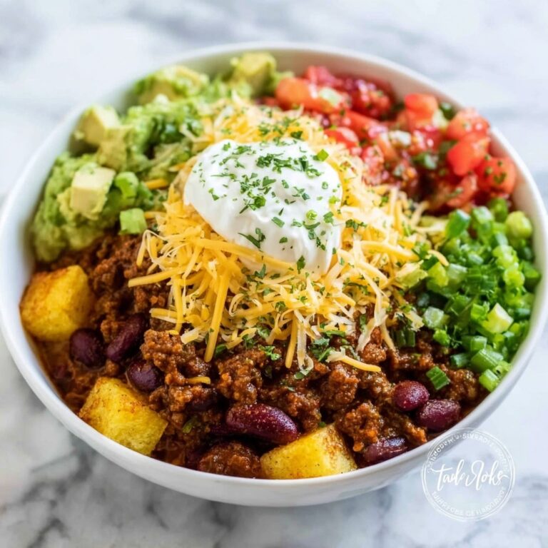 Potato Taco Bowl with Crispy Roasted Potatoes and Fresh Guacamole Recipe
