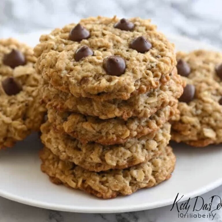 Banana Oatmeal High Protein Breakfast Cookies Recipe