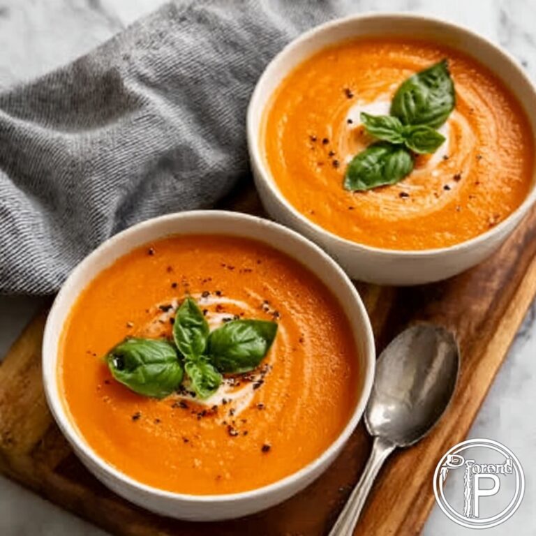 Classic Lightened-Up Tomato Soup Recipe