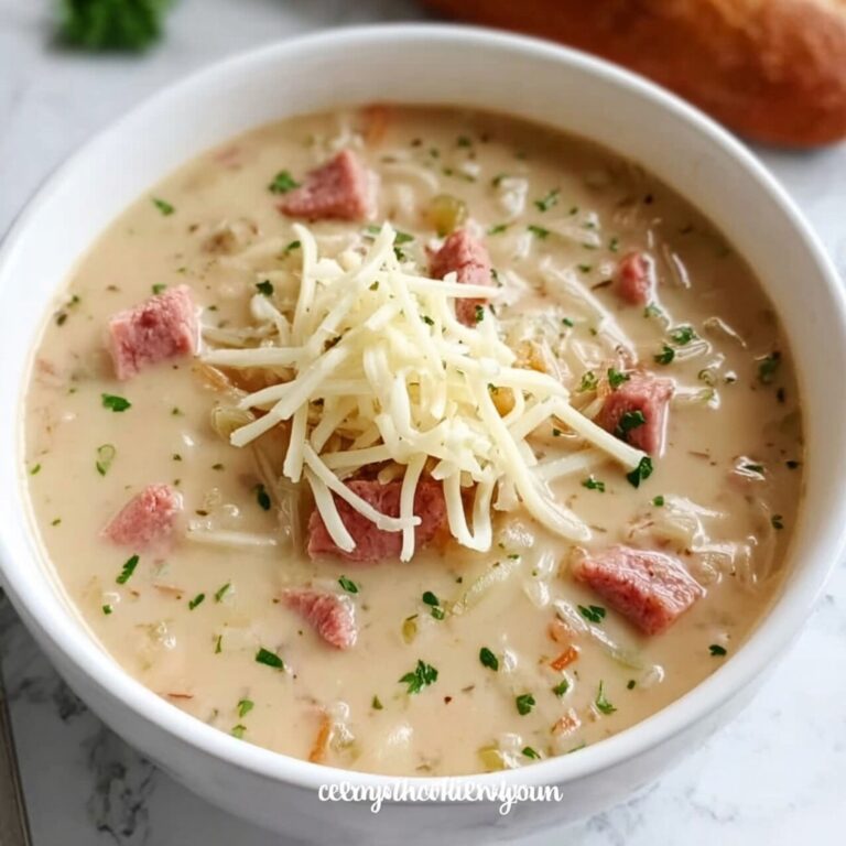 Easy Creamy Reuben Soup Recipe