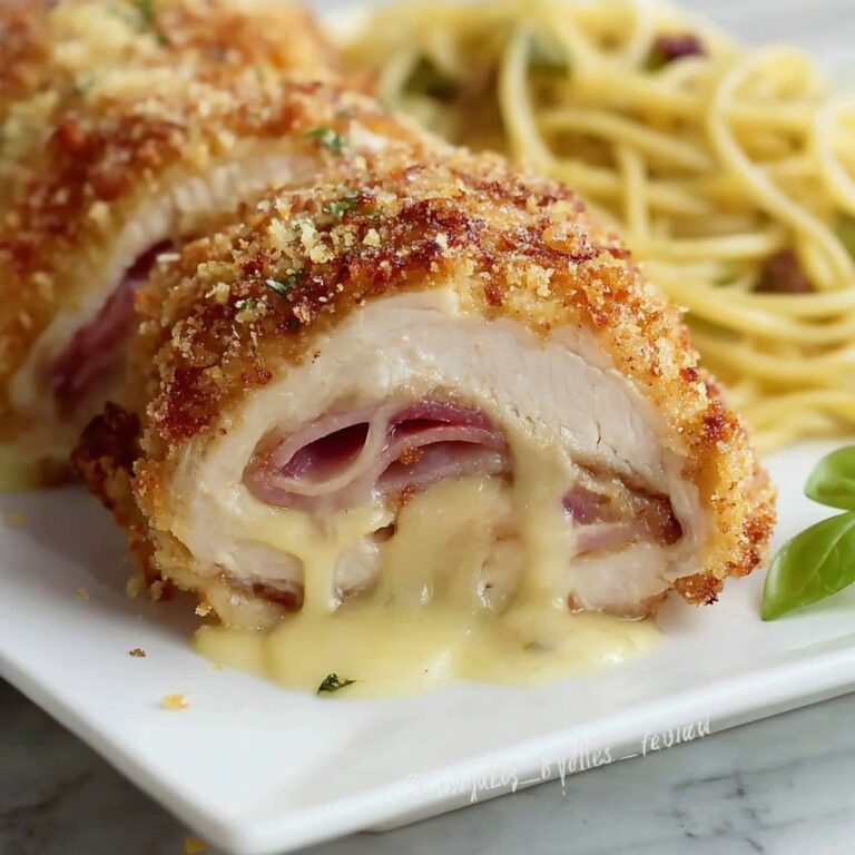 Gordon Ramsay’s Chicken Cordon Bleu with Creamy Dijon Sauce Recipe