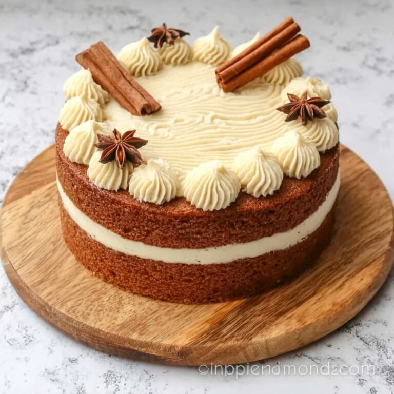 Spiced Brown Sugar Chai Layer Cake Recipe
