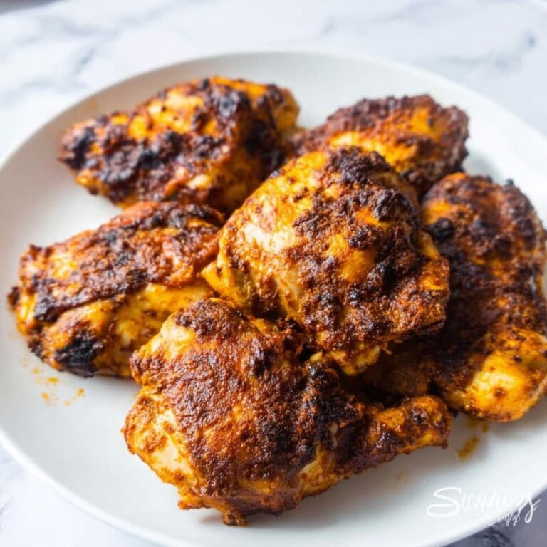 Delicious Ethiopian Chicken Thighs with Berbere Spice Recipe