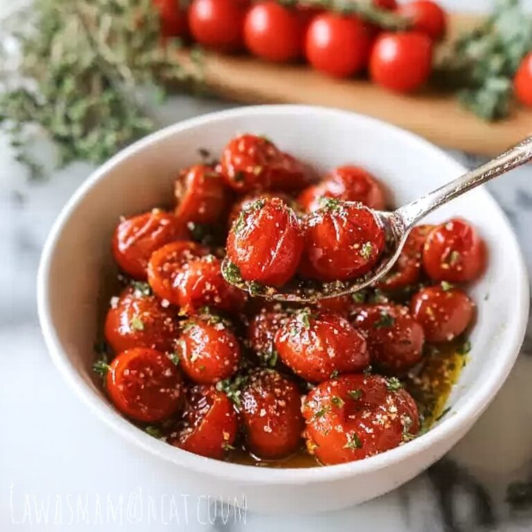 Garlic Roasted Cherry Tomatoes Recipe