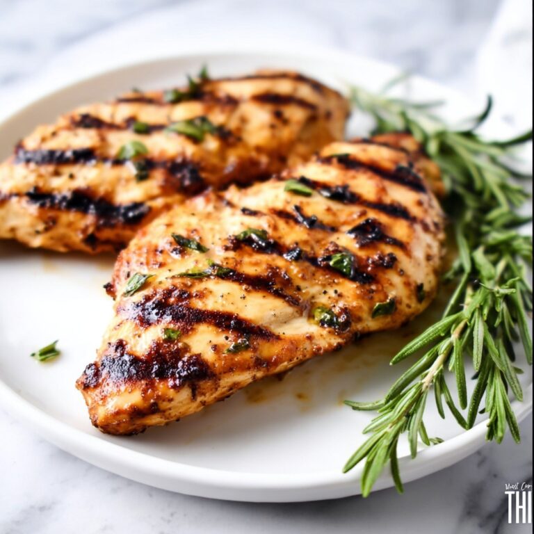Rosemary Ranch Marinated Grilled Chicken Recipe