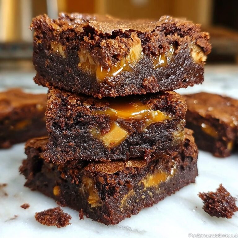 Peanut Butter Stuffed Brownies Recipe