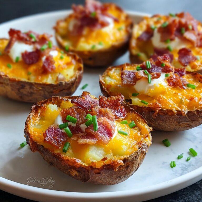 Loaded Potato Skins Recipe