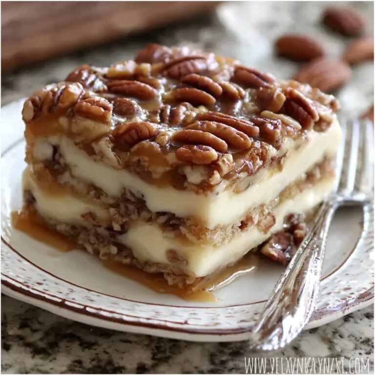 Decadent Pecan Pie Lasagna Recipe