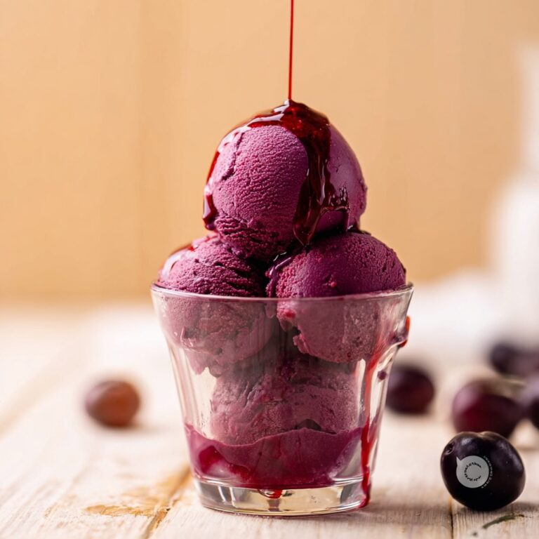 Black Cherry Vegan Ice Cream Recipe
