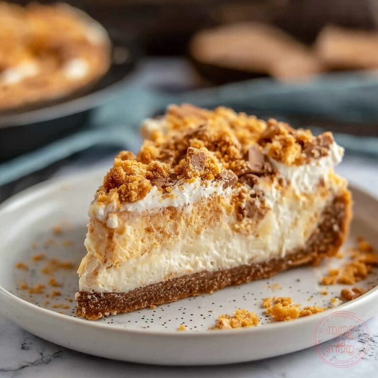 Butterfinger Peanut Butter Pie Recipe