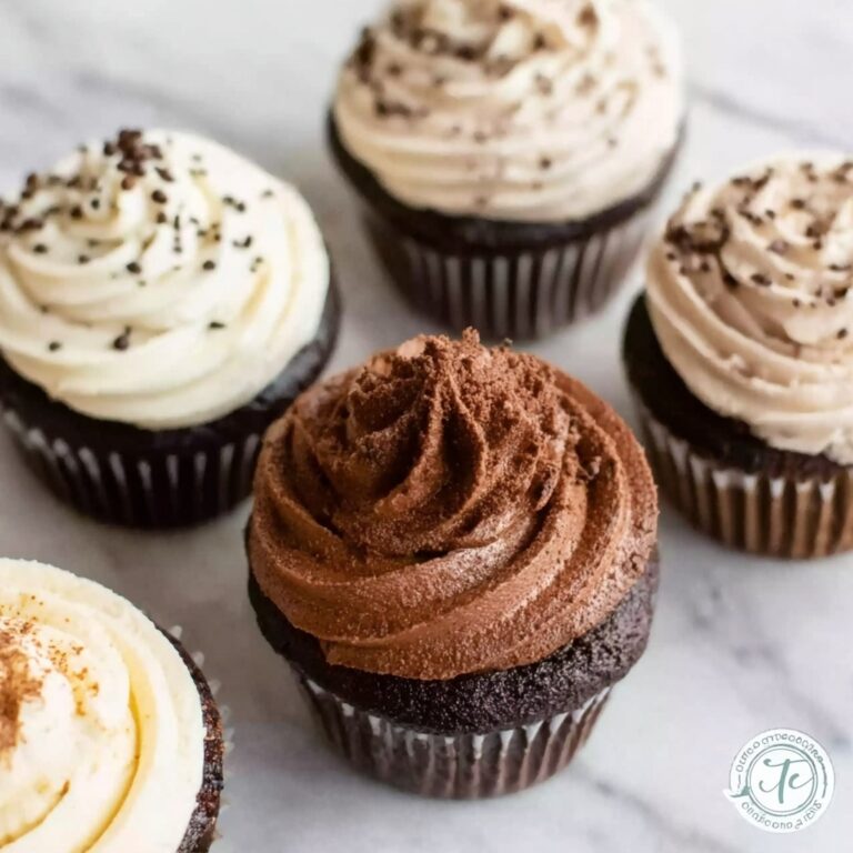 Buttercream Icing for Cupcakes (Vanilla and Chocolate) Recipe