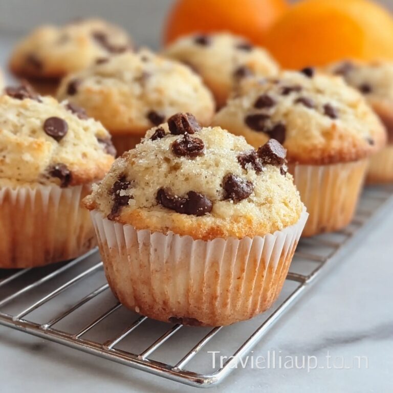 Zesty Orange Chocolate Chip Muffins for Joyful Mornings Recipe