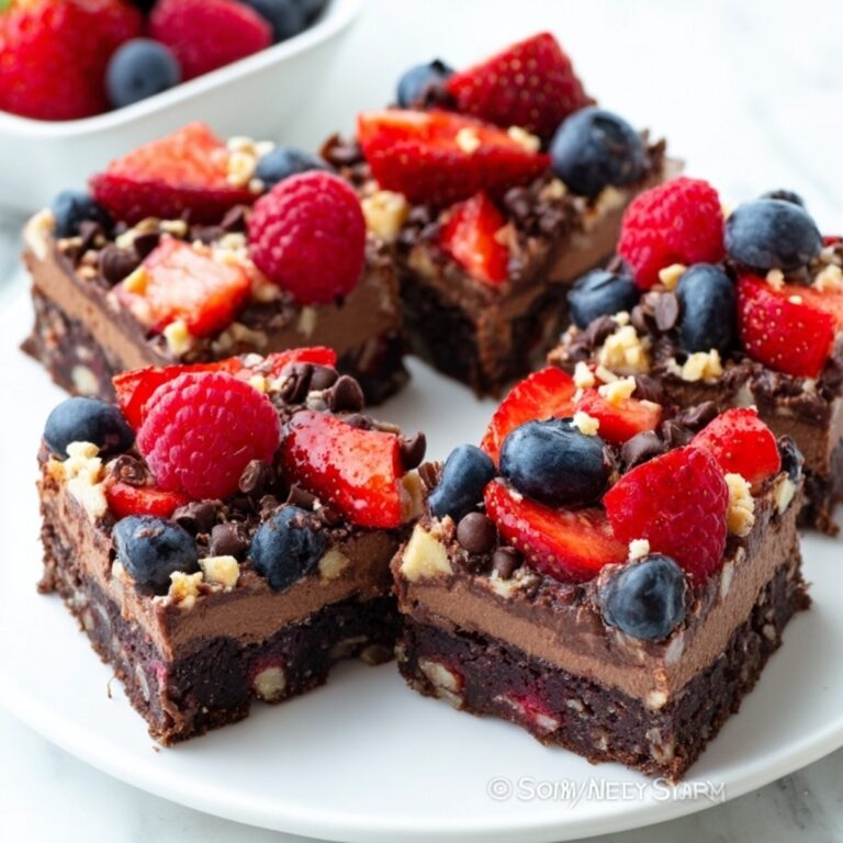 Chocolate Berry Bars Recipe