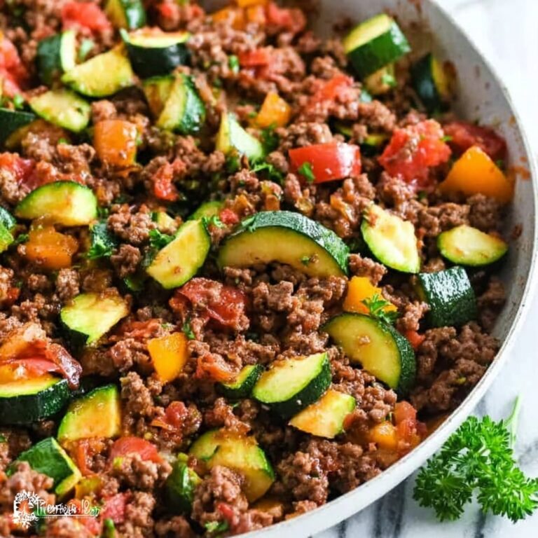 Mediterranean Ground Beef Stir Fry Recipe