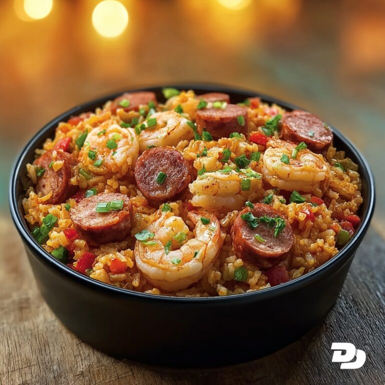 Savory Shrimp and Sausage Jambalaya for a Cozy Night In Recipe