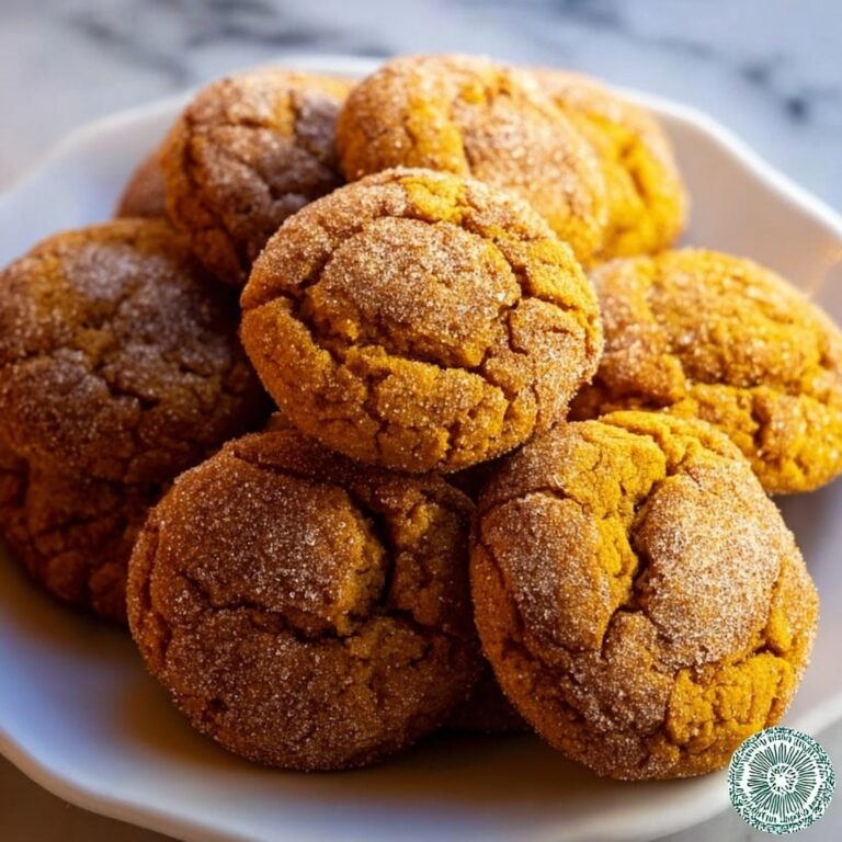Chewy Pumpkin Snickerdoodle Cookies Recipe