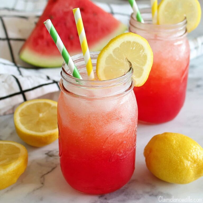 Watermelon Lemonade Recipe