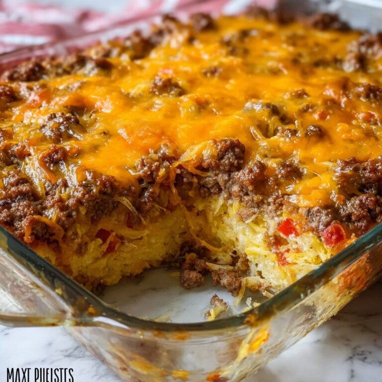 Southern Style Cabbage Beef Bake Recipe